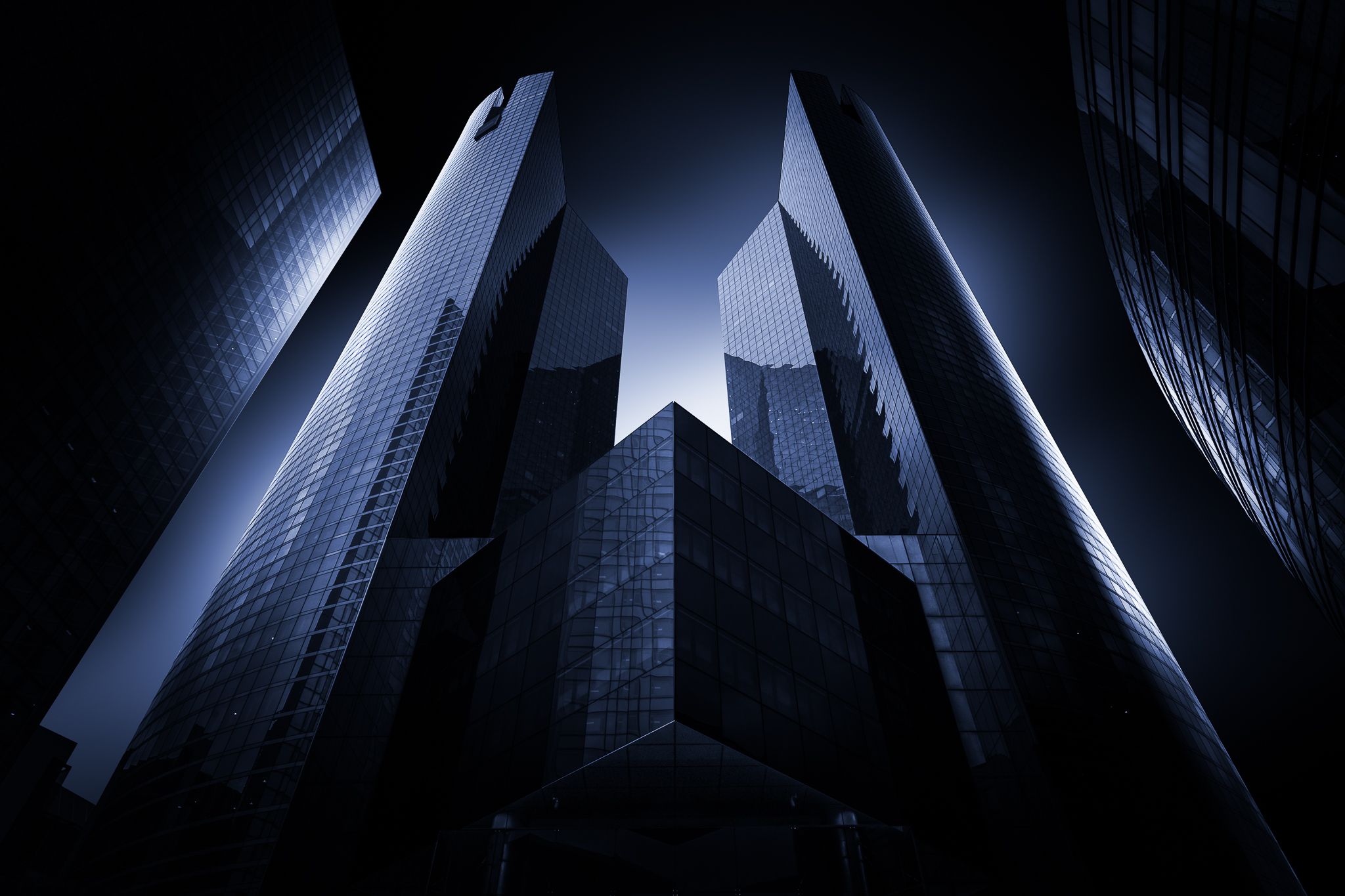 The Chassagne and Alicante towers - La Défense, France