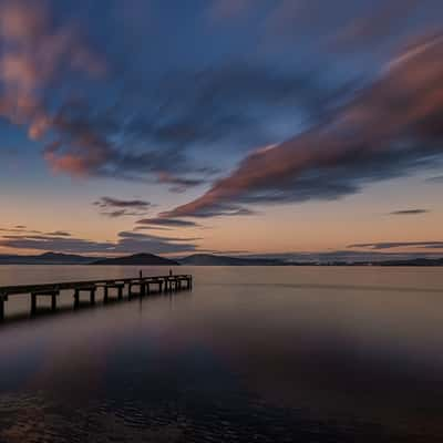 The Jetty Hamurana Reserve, Lake Rotorua, North Island, New Zealand