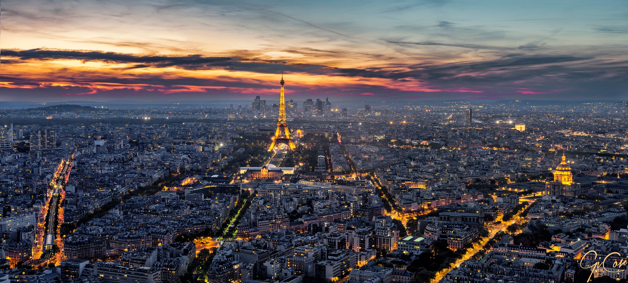 56th floor of Tour Montparnasse (indoors 1 floor below), Paris, France