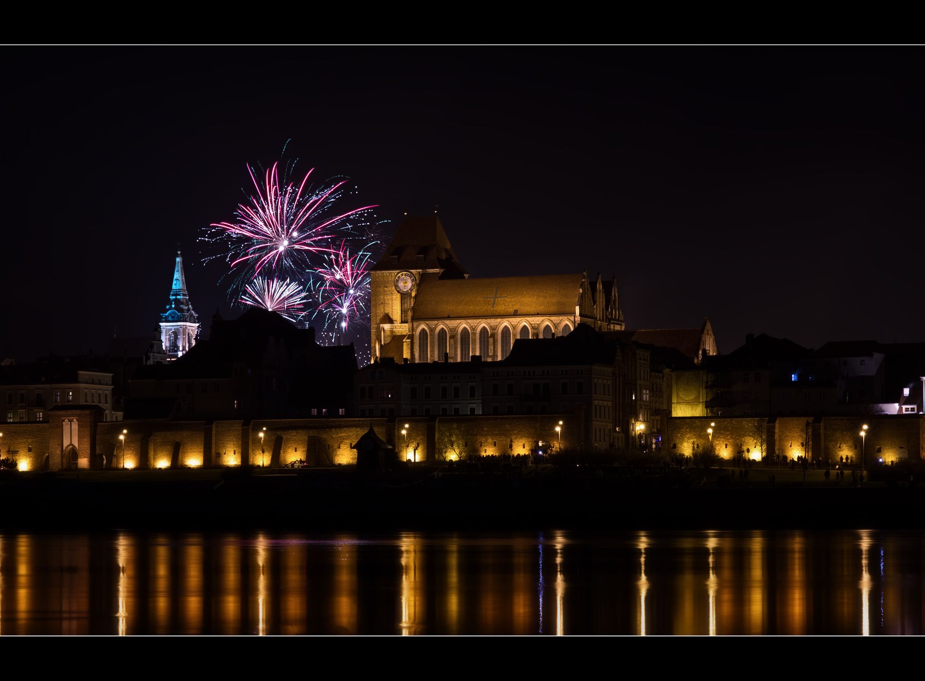 Toruń panorama, Poland