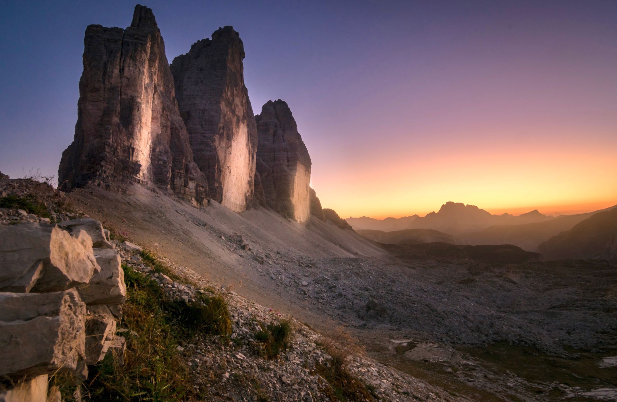Tre Cime di Lavaredo, Dolomites, Italy