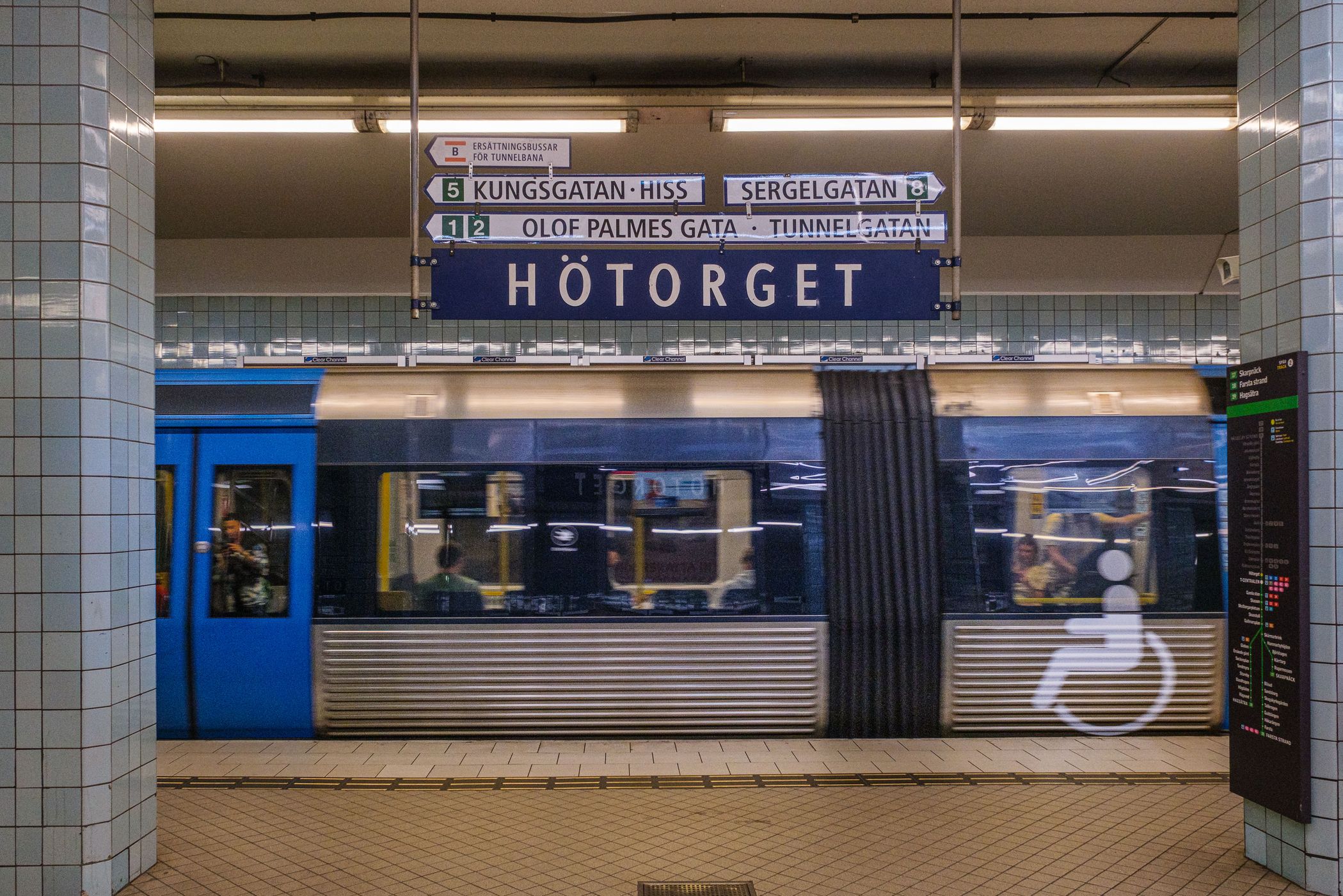 Tunnelbana Hötorget, Sweden