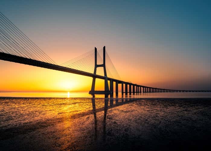 Vasco da Gama Bridge, Lisbon