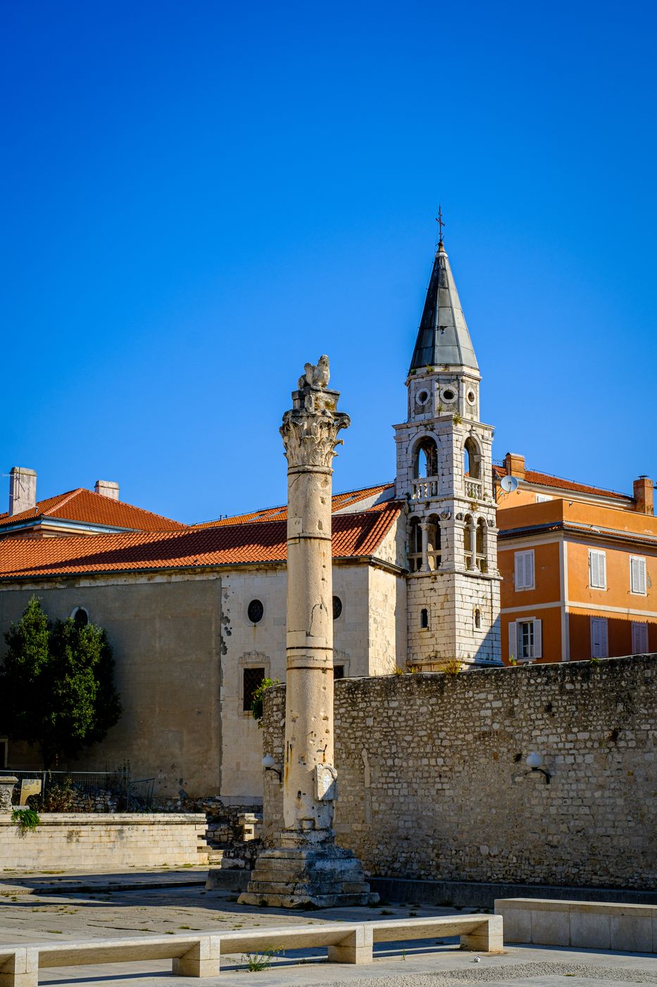 Venetian column, Croatia