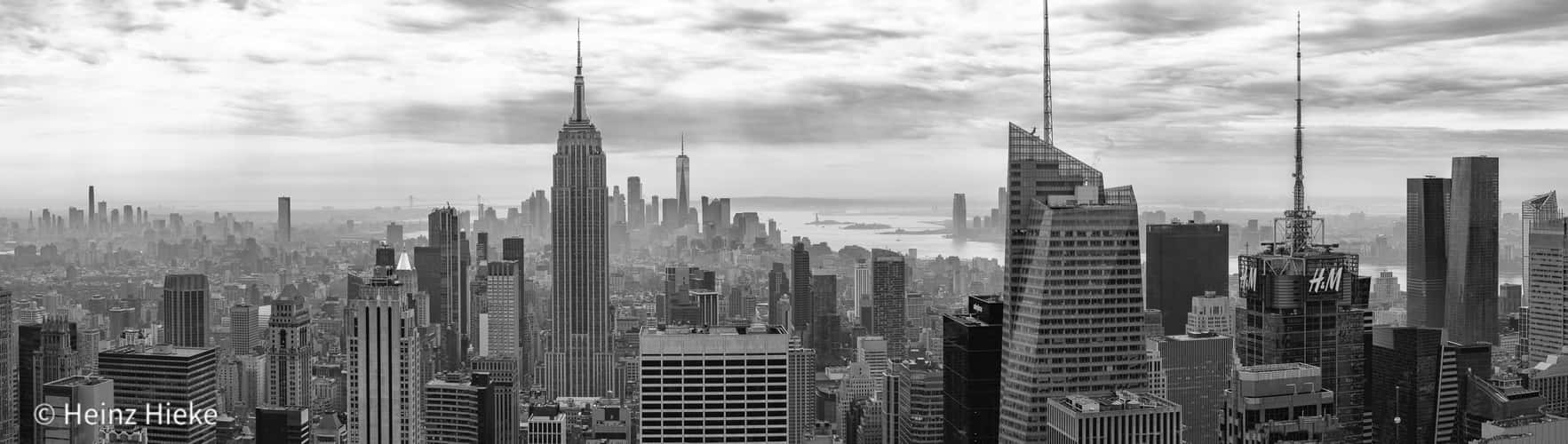 View from “Top of the Rock“, New York City