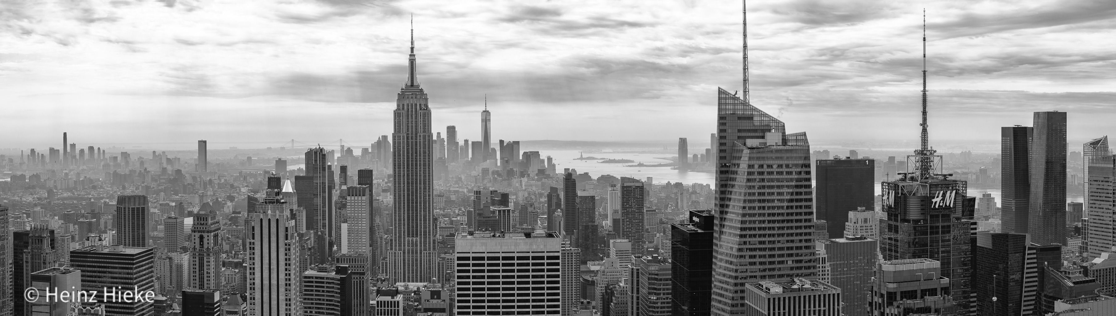 View from “Top of the Rock“, New York City, USA