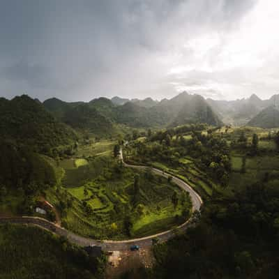 Winding Streets, Kha Ban, Vietnam