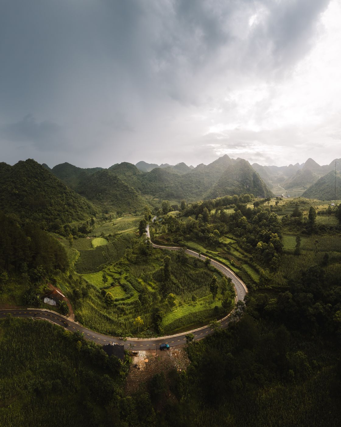Winding Streets, Kha Ban, Vietnam