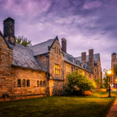 Yale University - Library Walk, USA