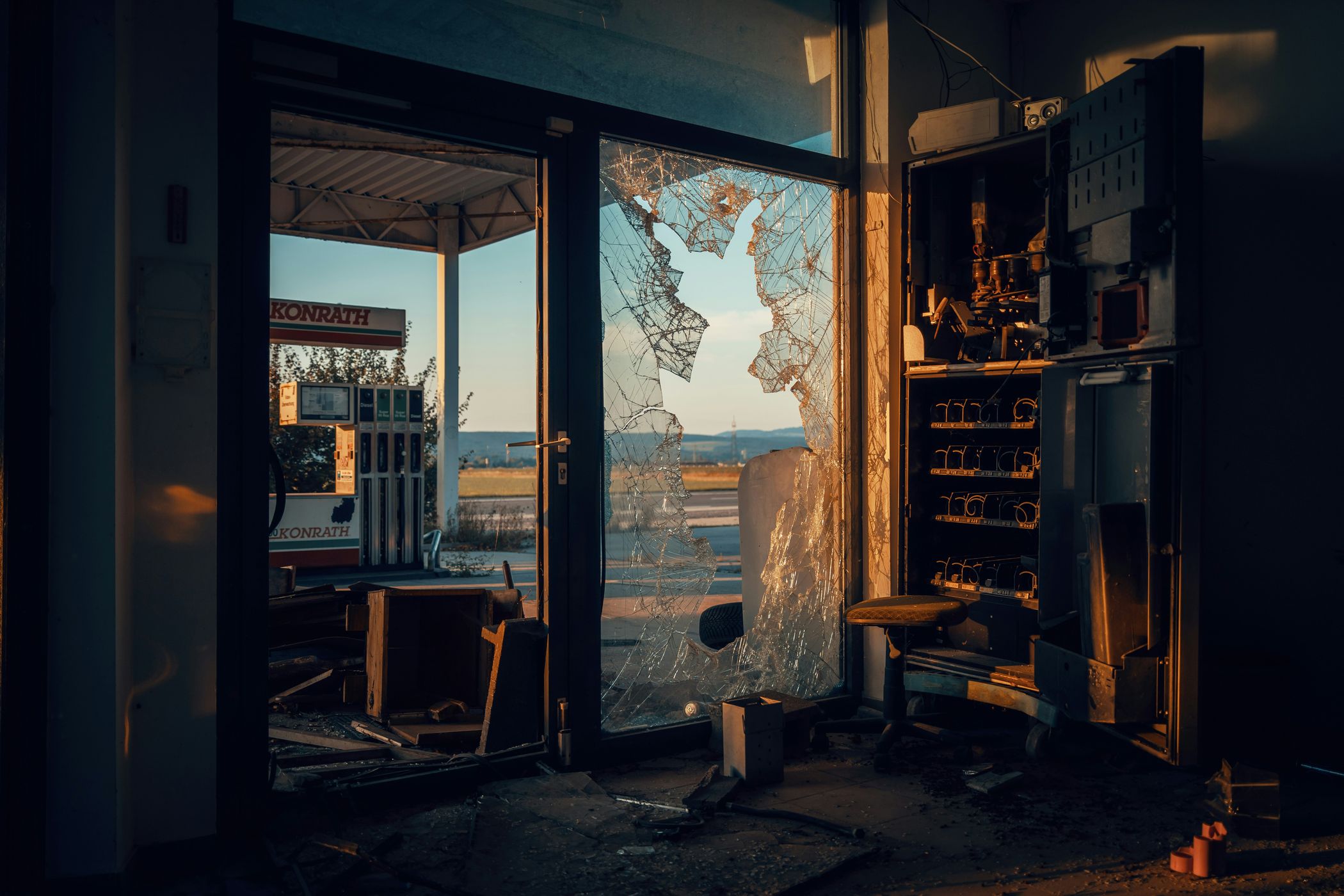 abandoned gasstation, Austria
