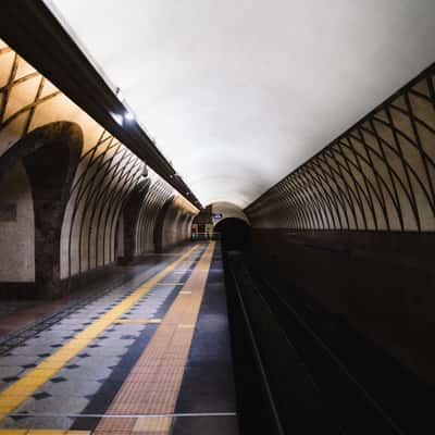 Abay Metro Station, Almaty, Kazakhstan