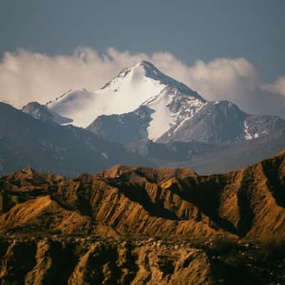 Ak-Sai Canyon from Issyk-Kul Lake, Kyrgyz Republic