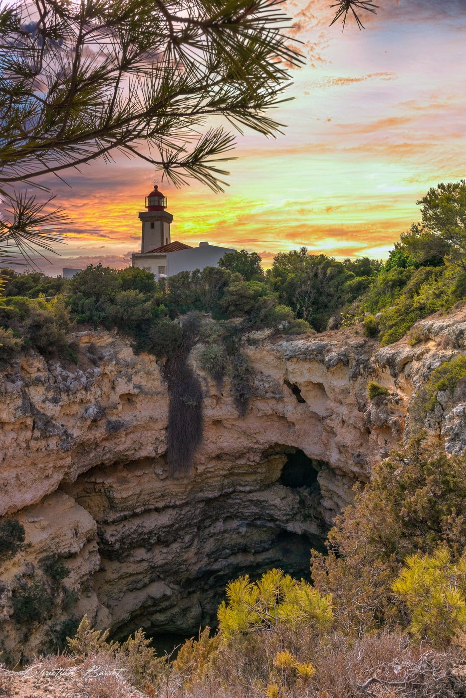 Alfanzina Lighthouse, Portugal
