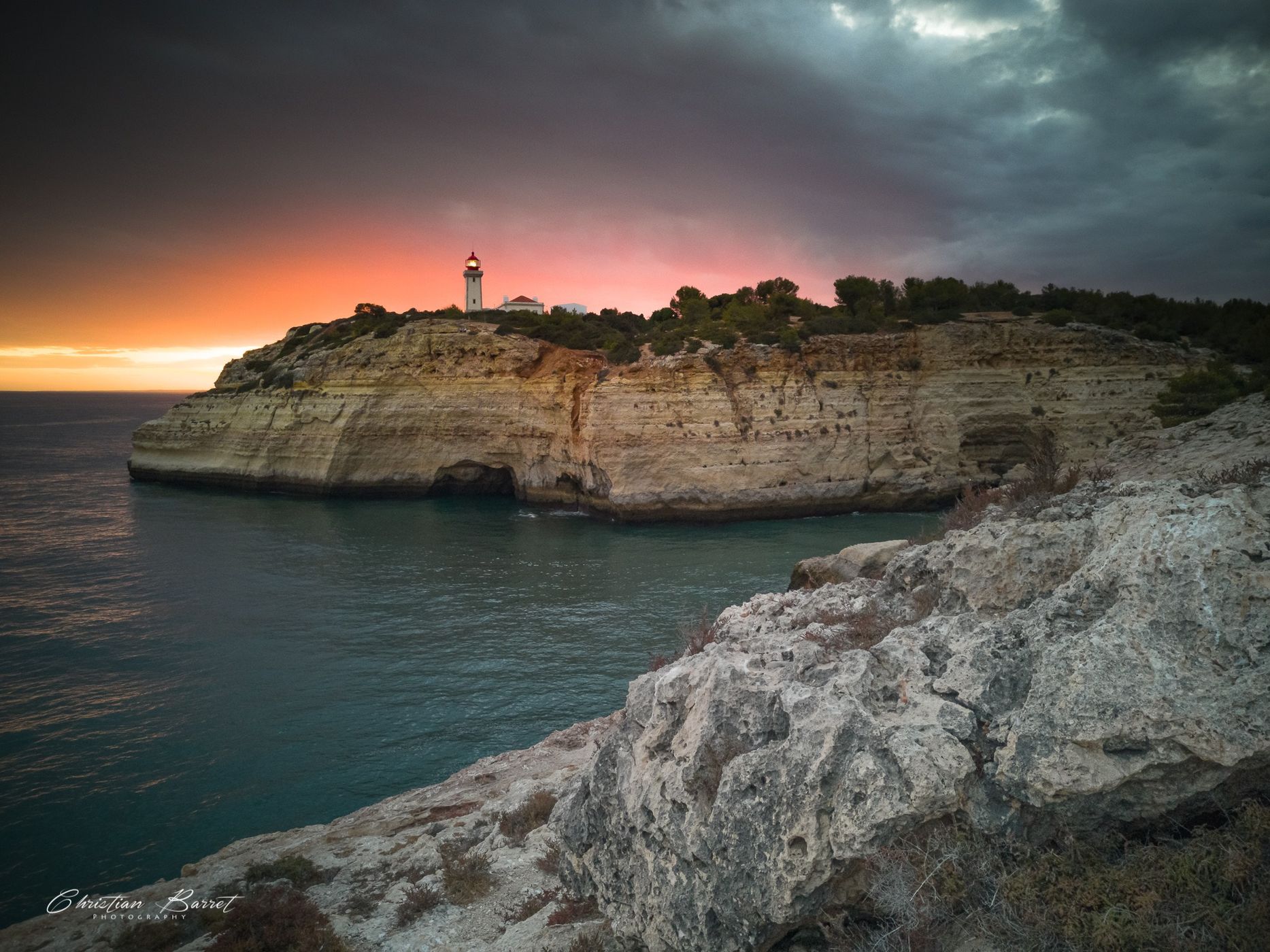 Alfanzina Lighthouse, Portugal