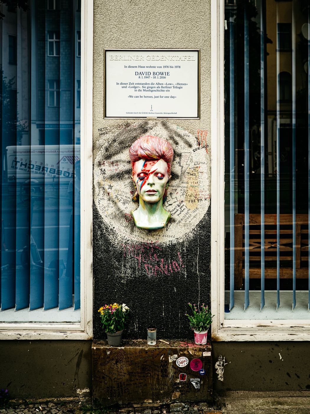 Apartment of David Bowie in Berlin, Germany