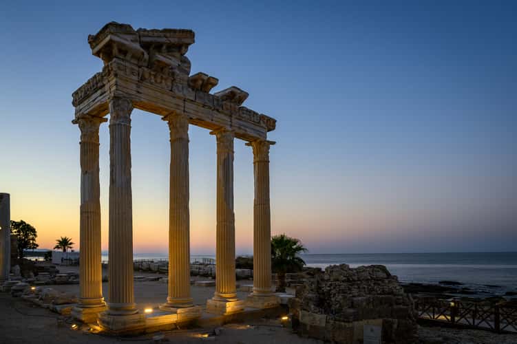 Apollon Tempel, Side