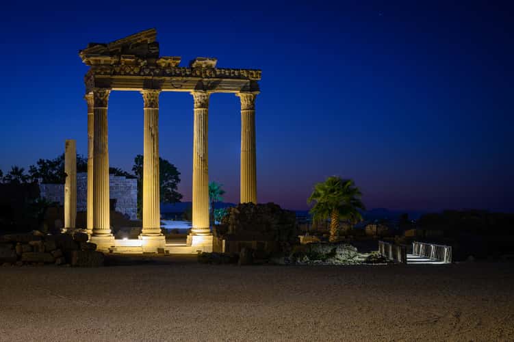 Apollon Tempel, Side