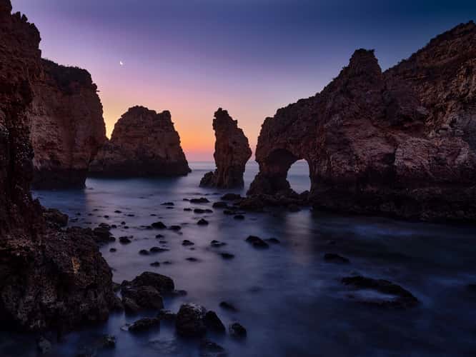 At Cape Bizar, Ponta da Piedade, Algarve
