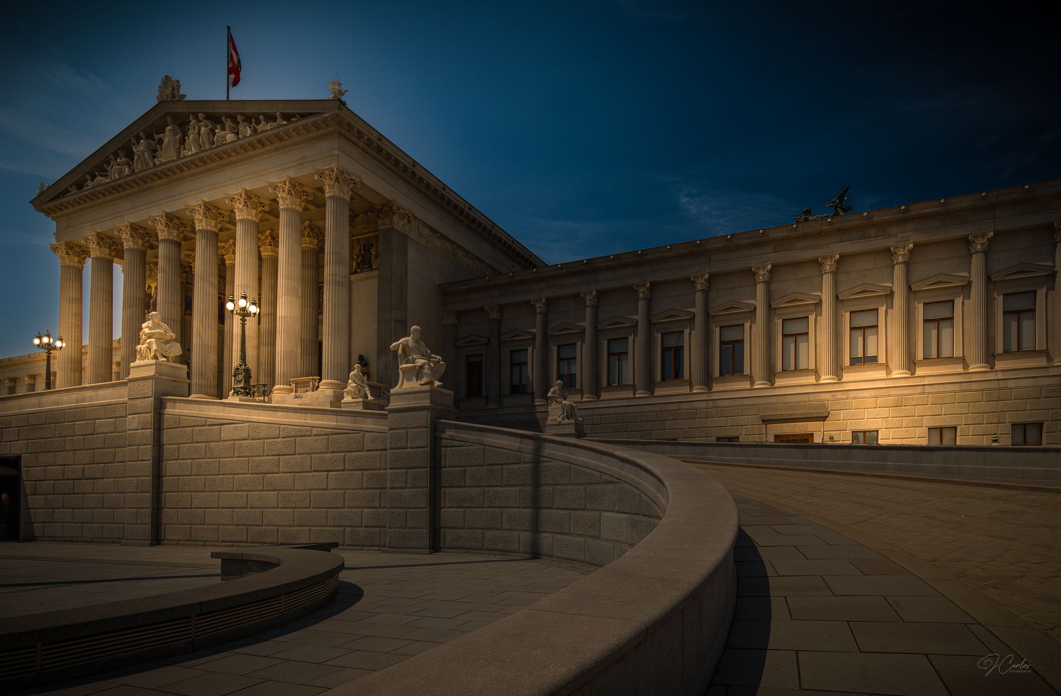 Austrian Parliament, Vienna, Austria