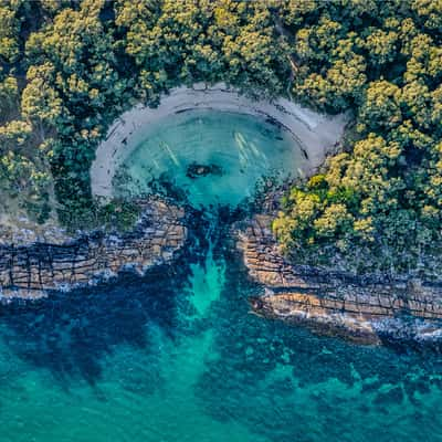 Beach, Honeymoon Bay, Jervis Bay, South Coast NSW, Australia