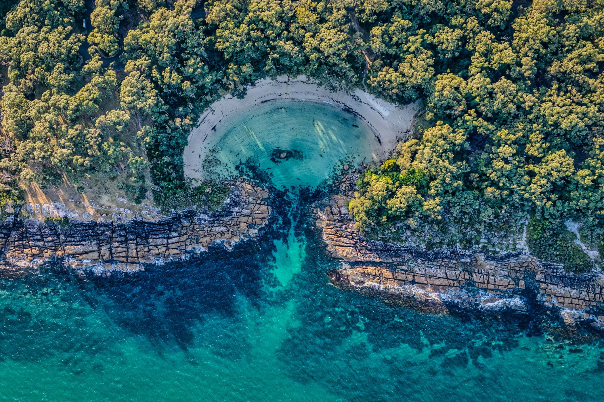 Beach, Honeymoon Bay, Jervis Bay, South Coast NSW, Australia