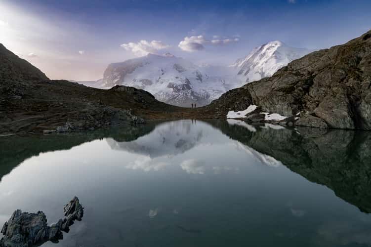 Behind Riffelsee