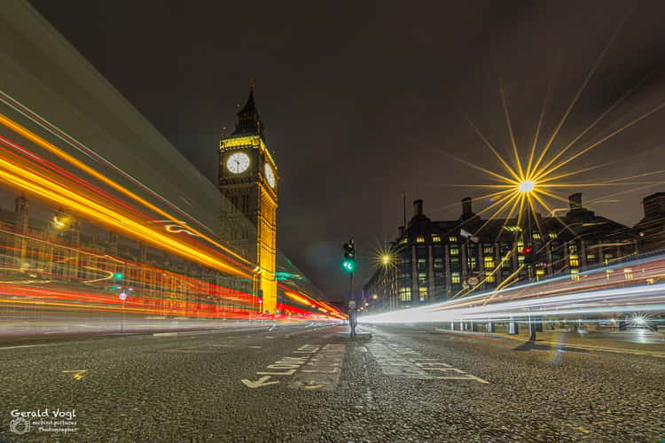 Big Ben from Westminster Bridge, London