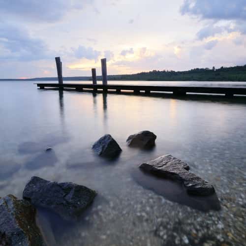 Bootssteg Störmthaler See