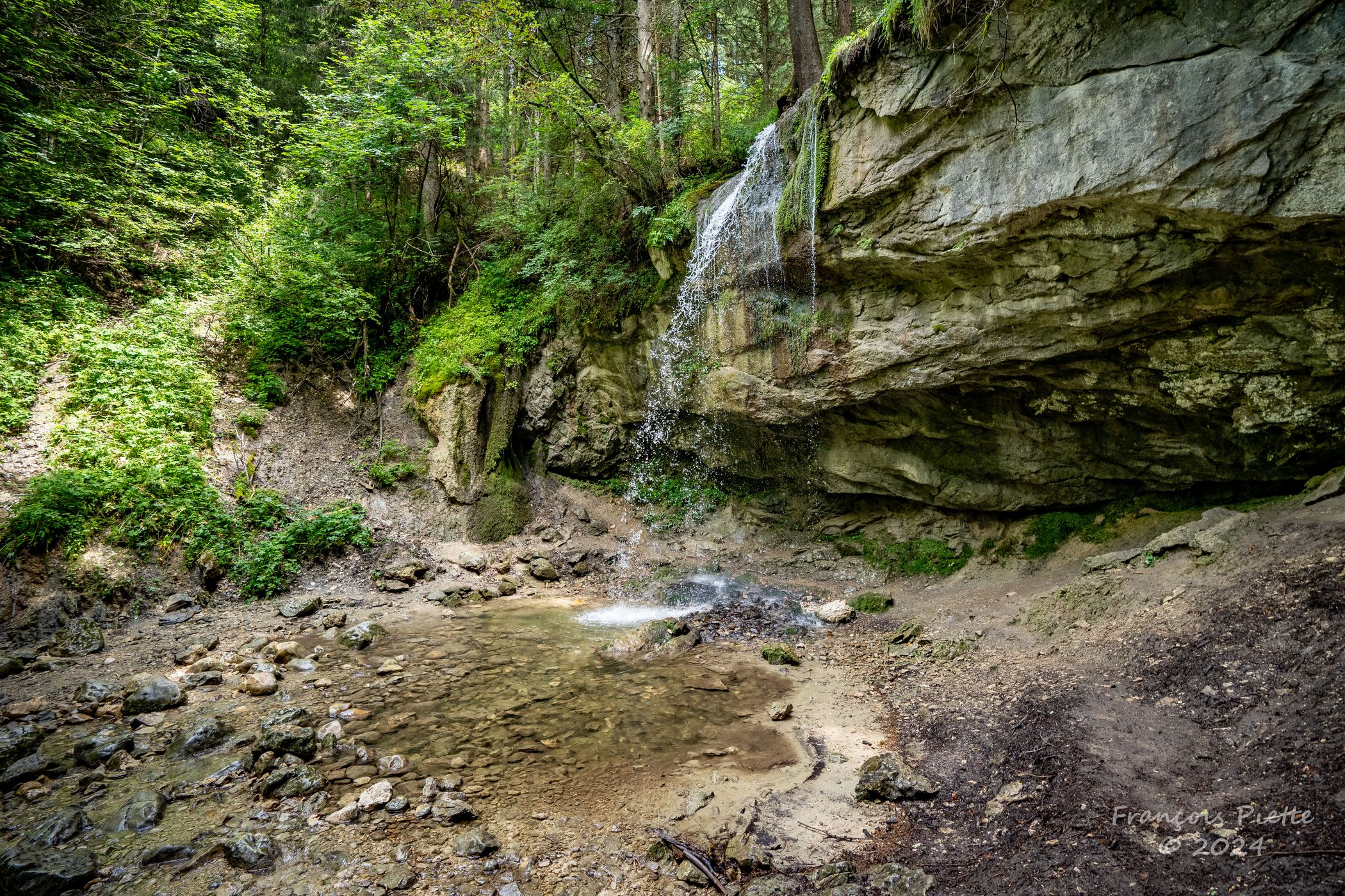 Cascade de la Fauge, France