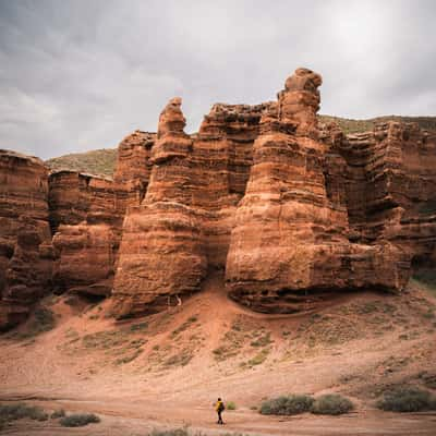 Charyn Canyon, Inside Canyon, Kazakhstan