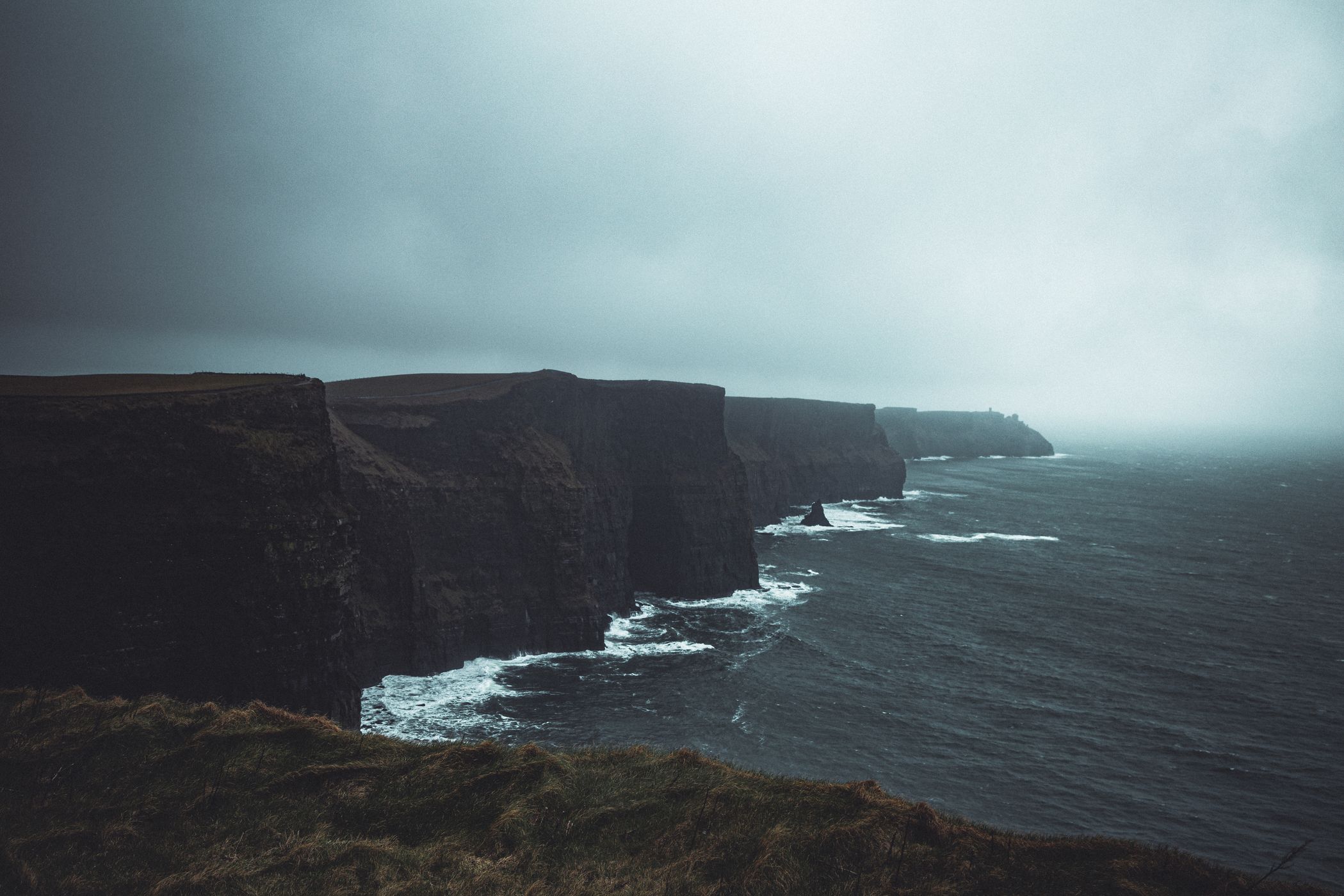 Cliffs of Moher, near O'Briens Tower, Ireland