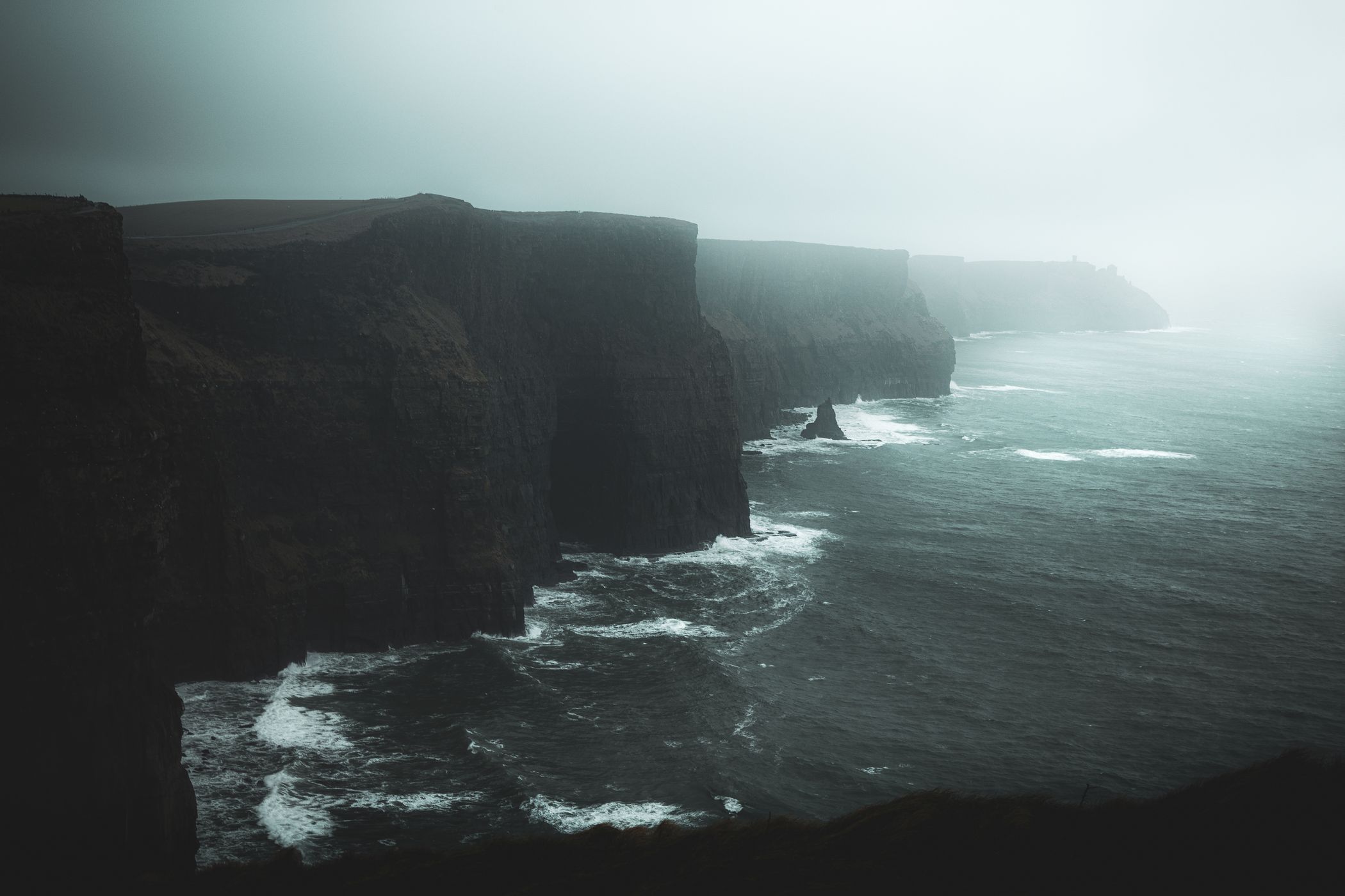 Cliffs of Moher, near O'Briens Tower, Ireland