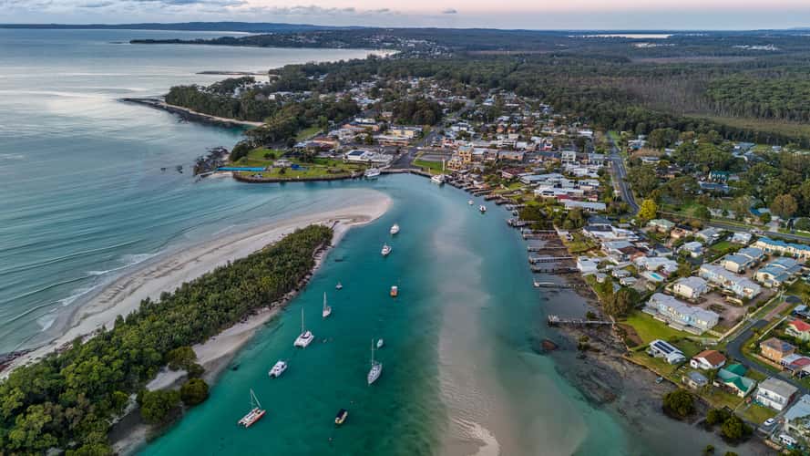 Currambene Creek, Huskisson, Jervis Bay,New South Wales