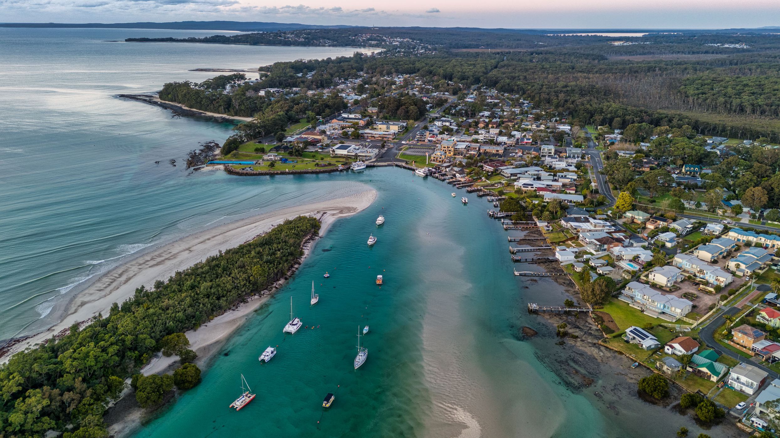 Currambene Creek, Huskisson, Jervis Bay,New South Wales, Australia