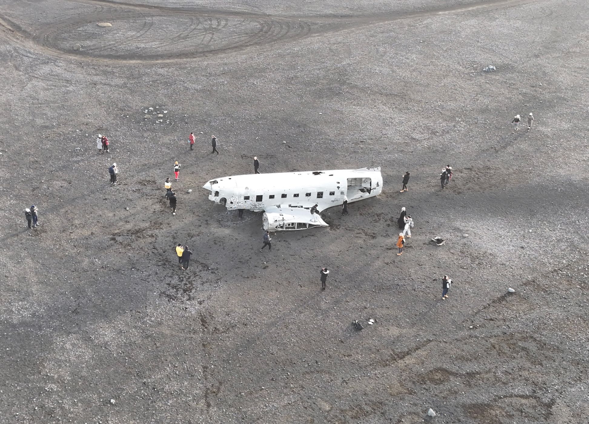 DC-3 plane wreck, Iceland