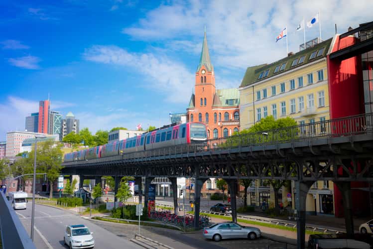 Elbpromenade, Hamburg