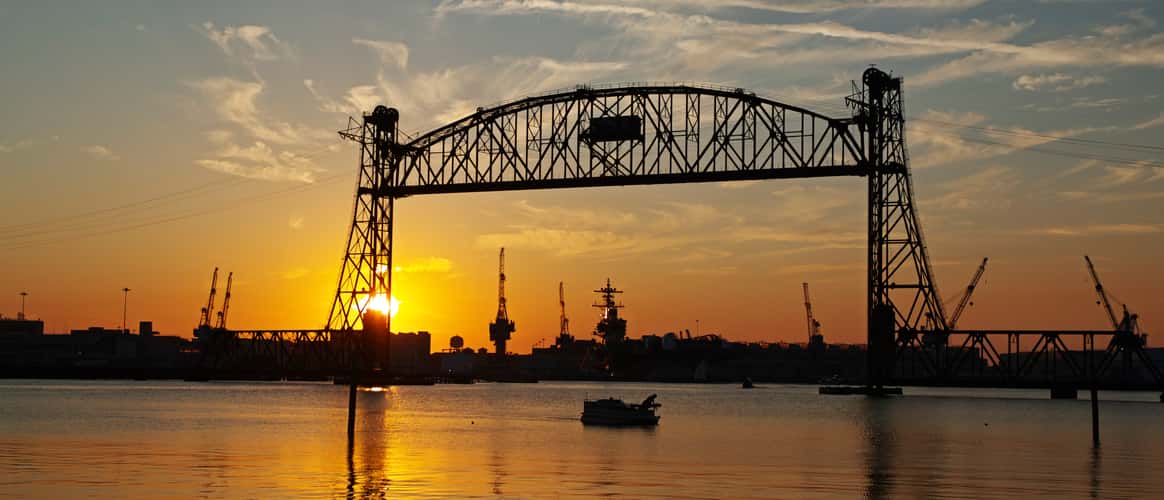 Elizabeth River Park Sunset