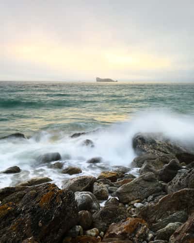 Evening and twilight colors at Pointe du Toulinguet