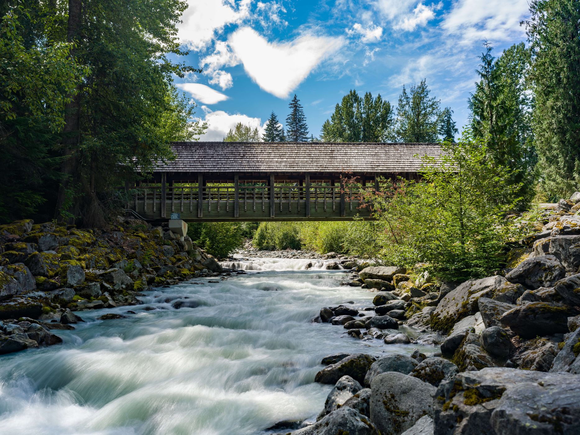 Fitzsimmons Creek Bridge - Whistler Village - Canada, Canada