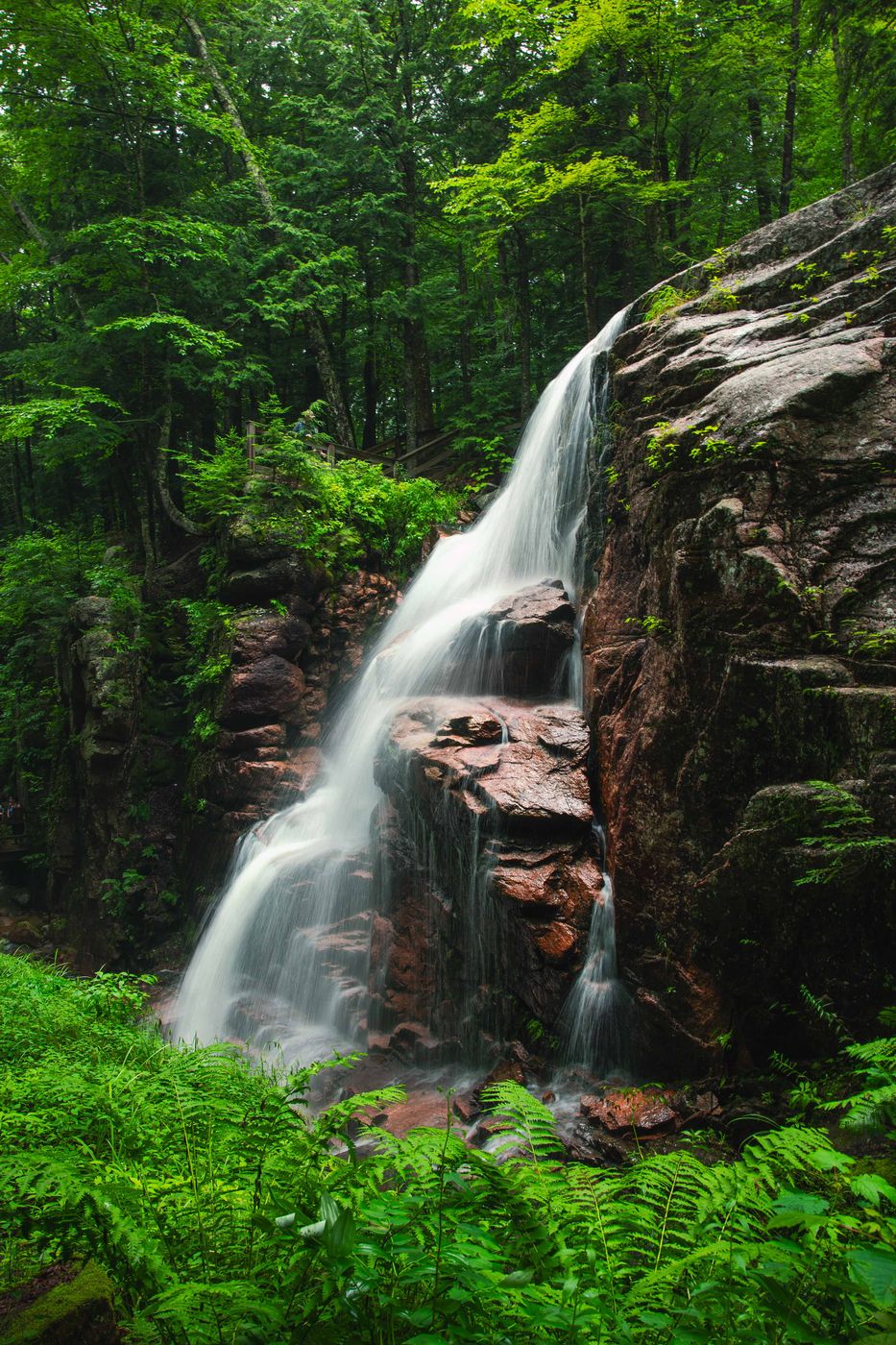 Flume Gorge Avalanche Falls, USA