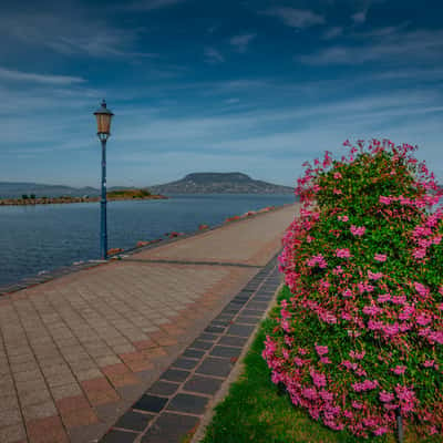 Fonyód harbour, Hungary