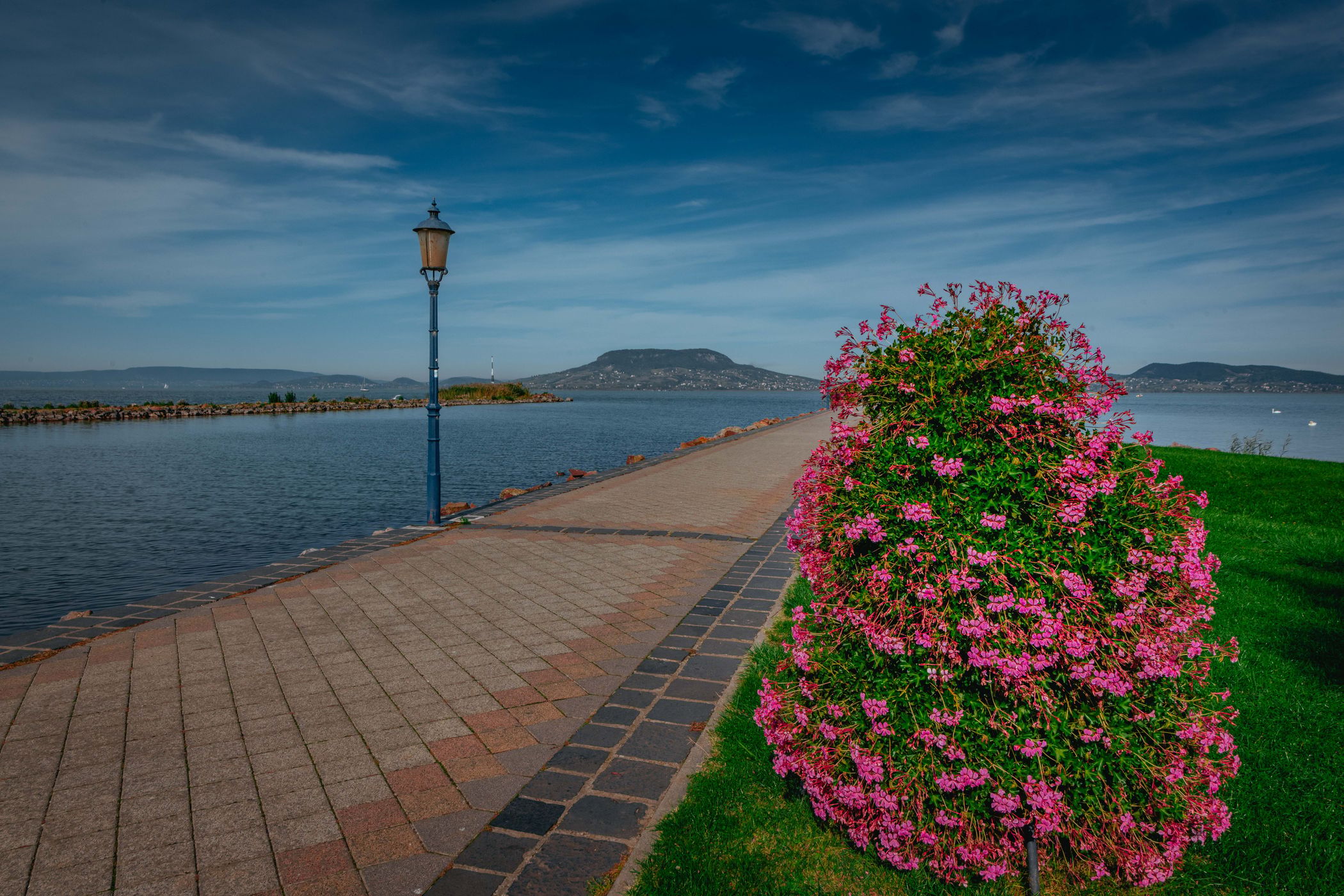 Fonyód harbour, Hungary