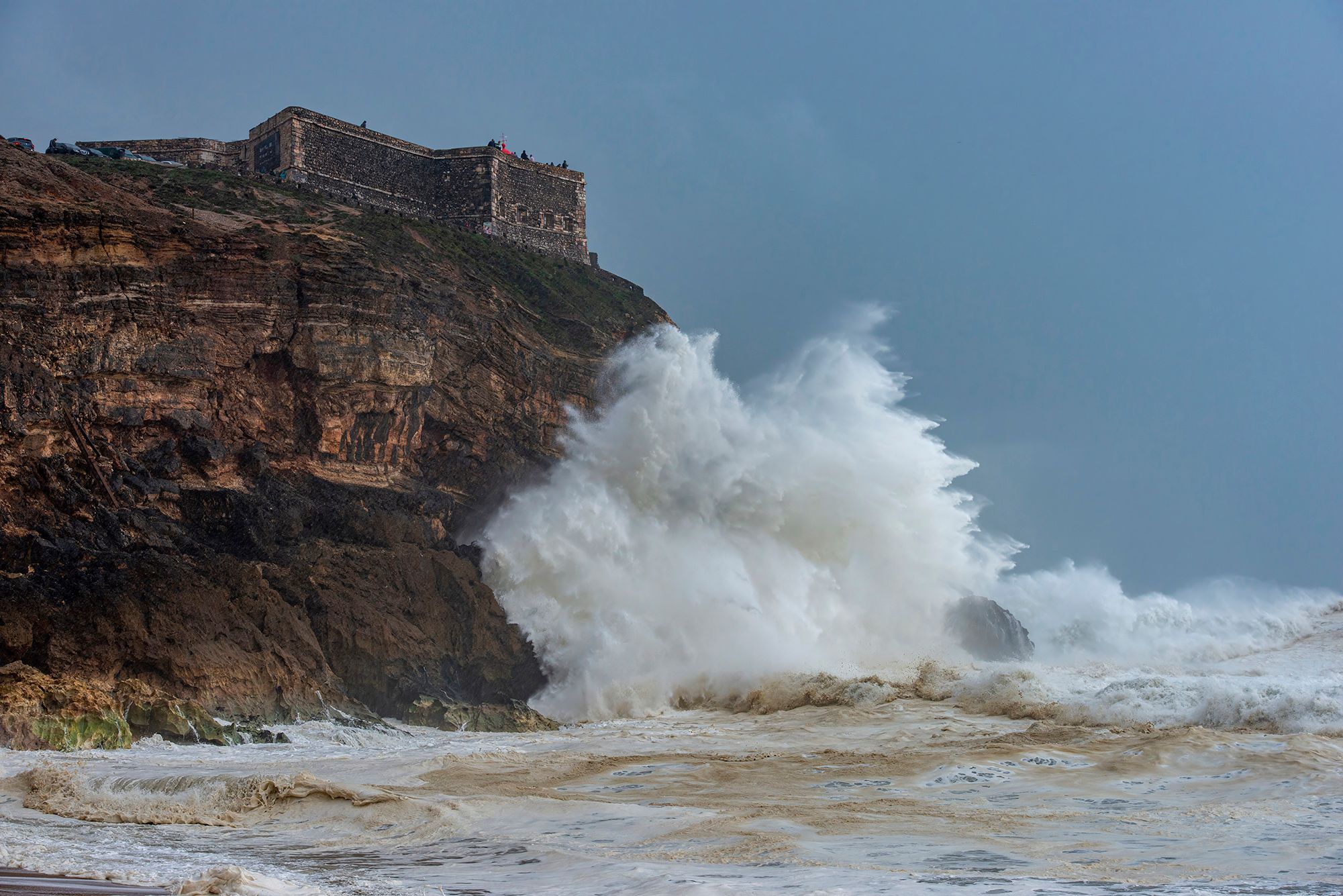 Fort Nazaré, Portugal