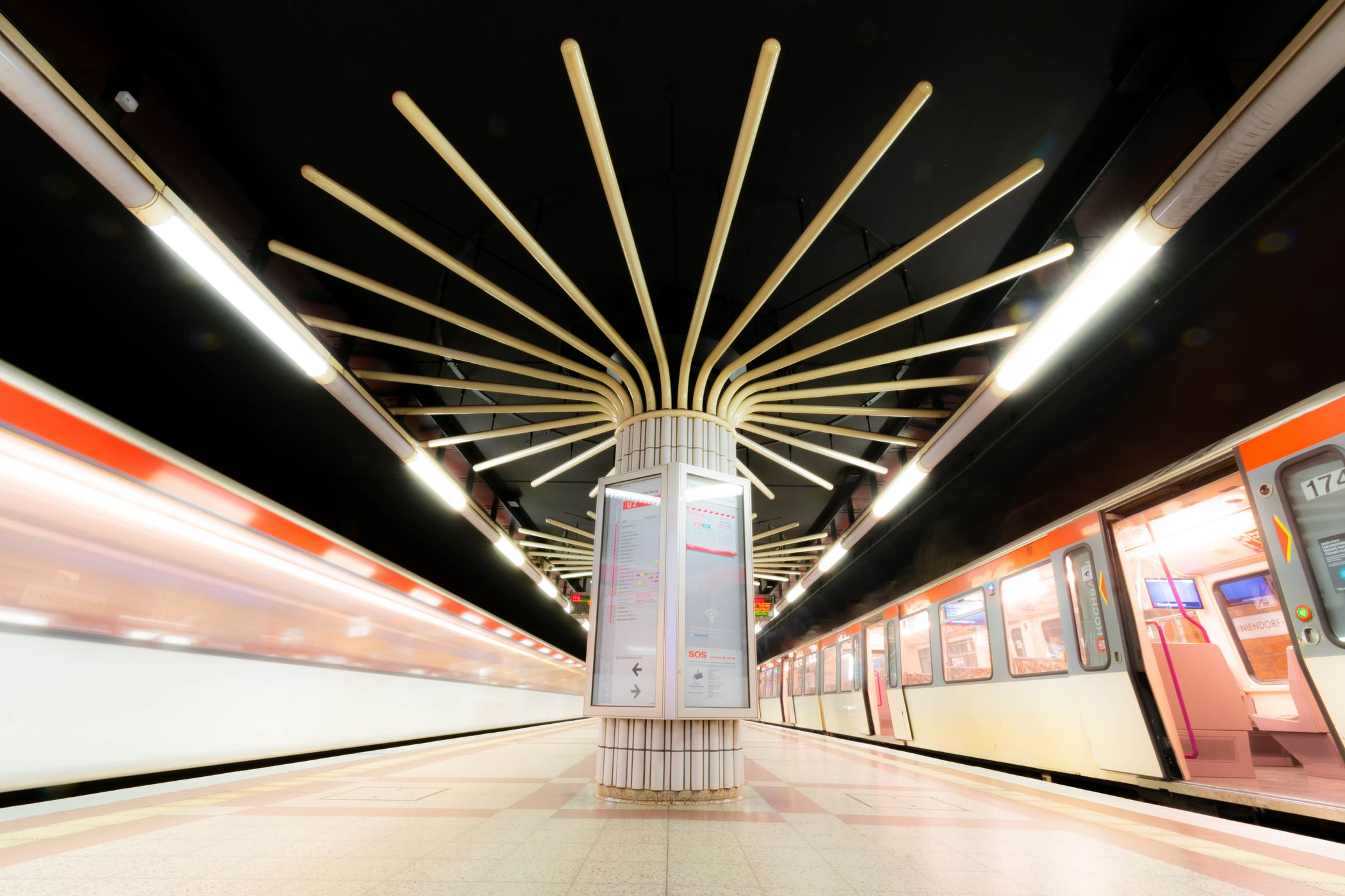 Niendorf Nord - Subway Station, Hamburg, Germany