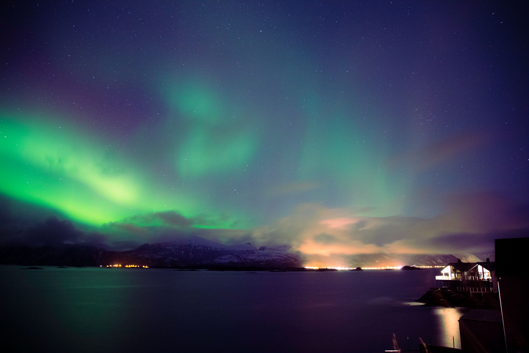 Hamn i Senja, Norway