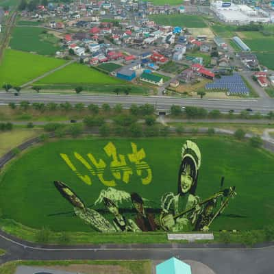 Inakadate Village Rice Field Art Venue 2, Japan