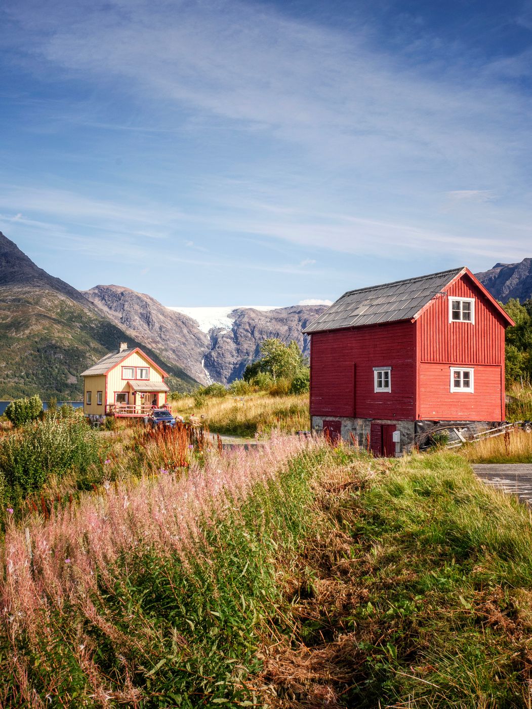 Jøkelfjord and Øksfjord Glacier, Norway