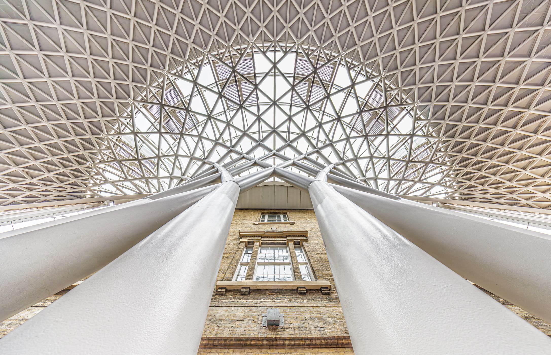 Entrance Hall at King's Cross Main Line Station, London, United Kingdom