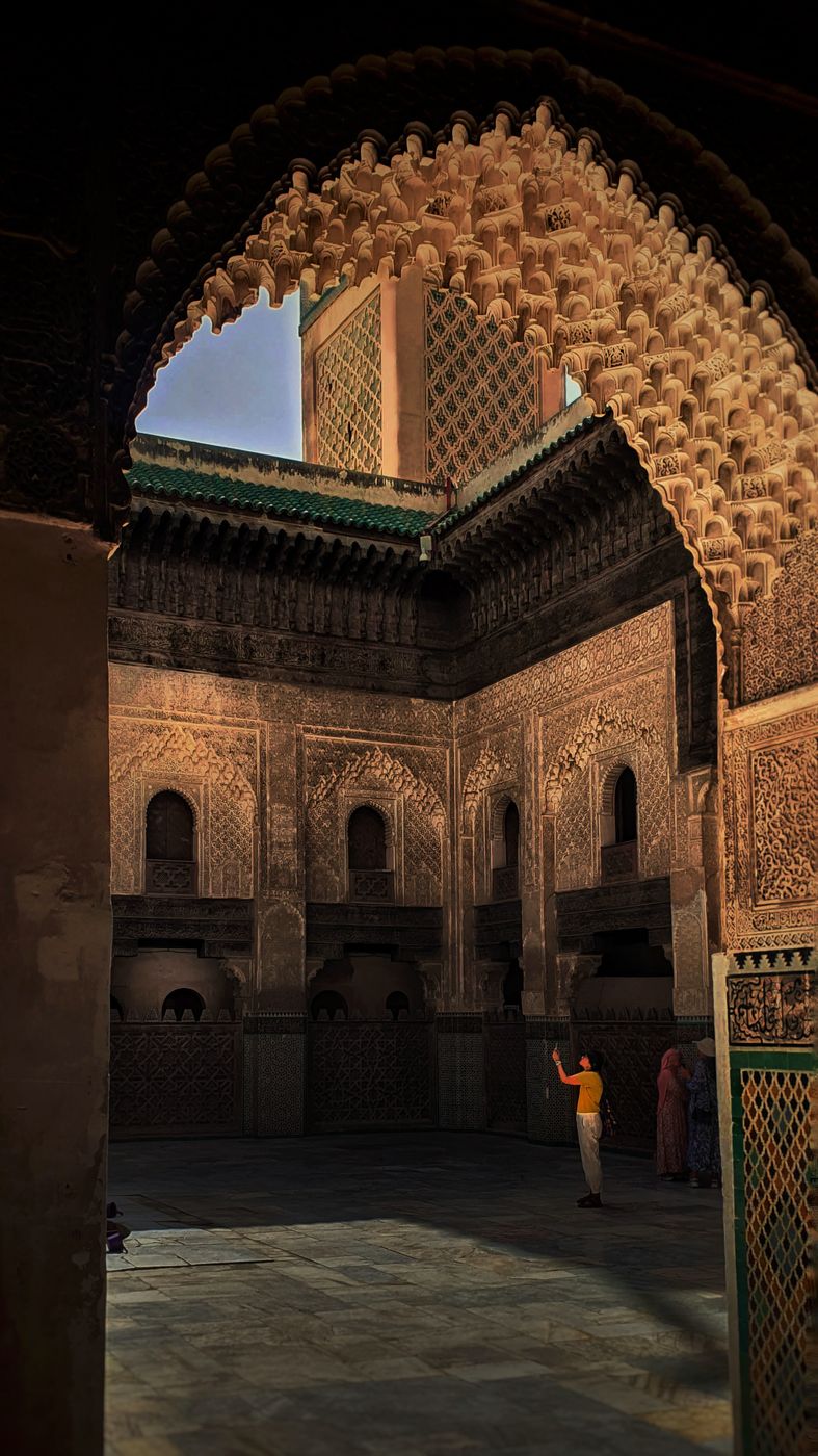 Madrasa Bou inania, Medina of Fes, Fes, Morocco
