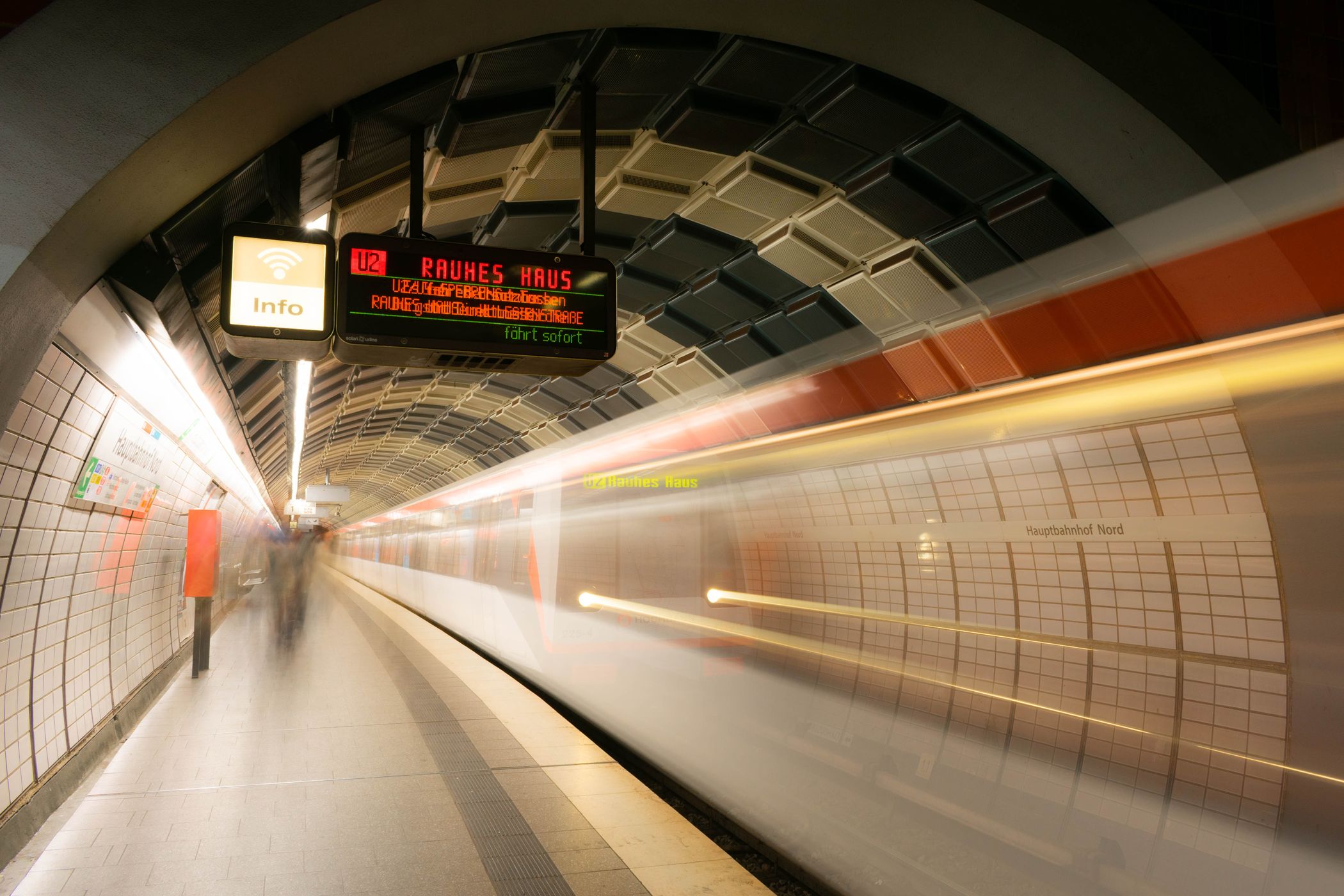 Main Station (North), Hamburg, Germany